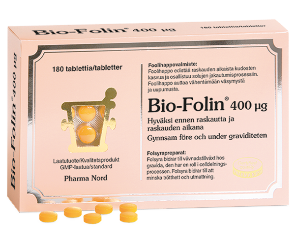 Pharma Nord Bio-Folin 400 µg 180 tabl