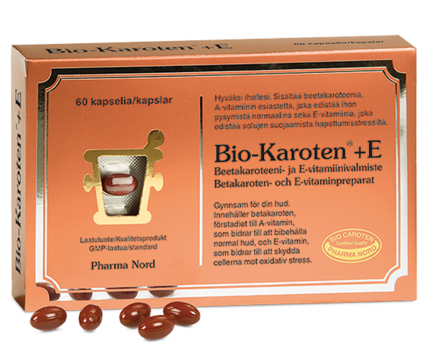 Pharma Nord Bio-Karoten+E 60 kaps