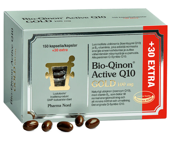 Pharma Nord Bio-Qinon Active Q10 Gold 100 mg 180 kaps