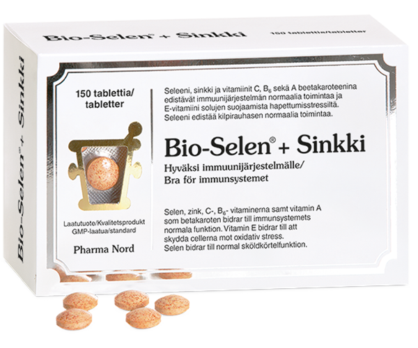 Pharma Nord Bio-Selen+Sinkki 150 tabl