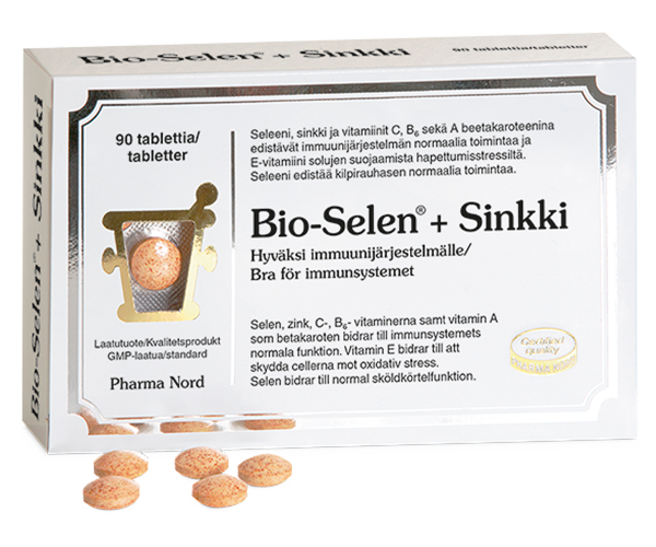 Pharma Nord Bio-Selen+Sinkki 90 tabl