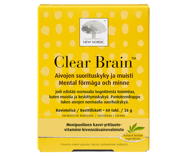 New Nordic Clear Brain 60 tabl