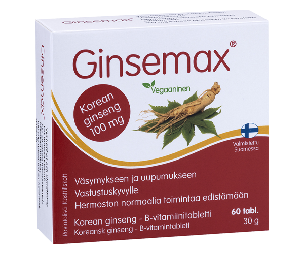 Korean Ginseng-B-vitamiinitabletti