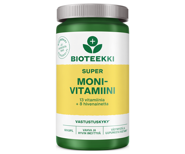 Bioteekin Super Monivitamiini 60 kaps