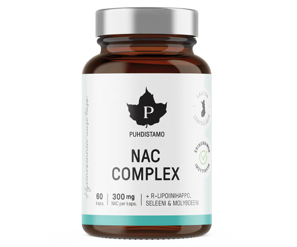 Puhdistamo NAC Complex 300 mg 60 kaps