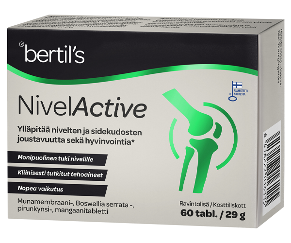 NivelActive munamembraani-, Boswellia serrata-, pirunkynsi-, mangaanitabletti 60 tabl