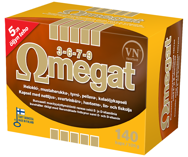 Omegat 3-6-7-9 140 kaps