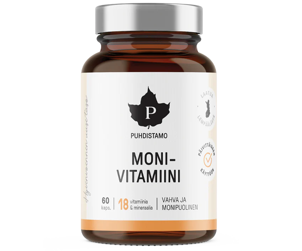 Puhdistamo Monivitamiini 60 kaps