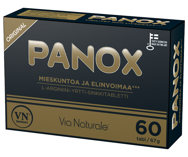 Panox L-arginiini-yrtti-sinkkitabletti 60 tabl