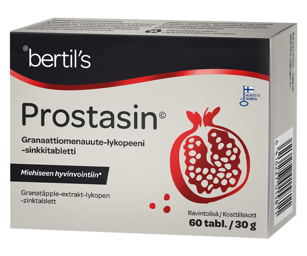 Prostasin Granaattiomena-lykopeeni-sinkkitabletti 60 tabl