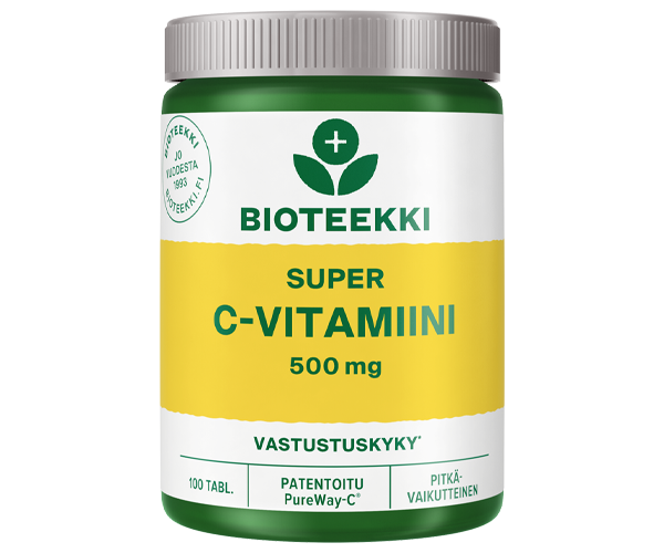 Bioteekin Super C-vitamiini 500 mg 100 tabl