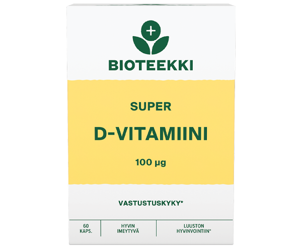 Bioteekin Super D 100 60 kaps