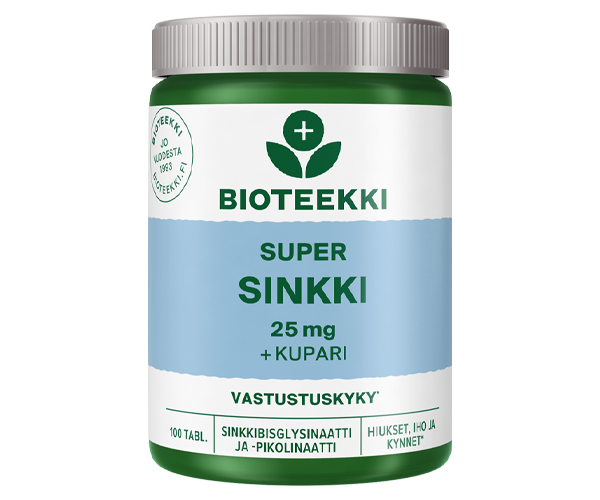 Super Sinkki 25mg+kupari 100 tabl