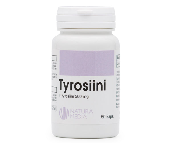 Natura Media Tyrosiini 500 mg 60 kaps