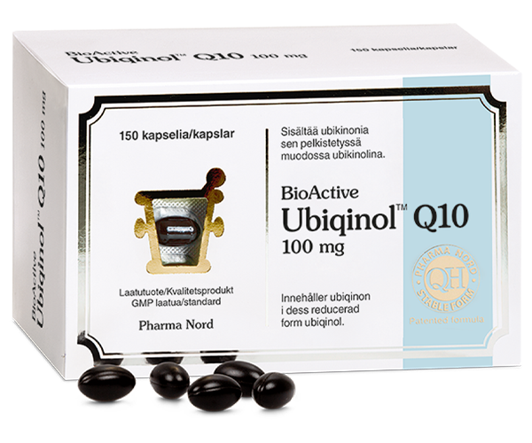 Pharma Nord BioActive Ubiqinol Q10 100 mg 150 kaps