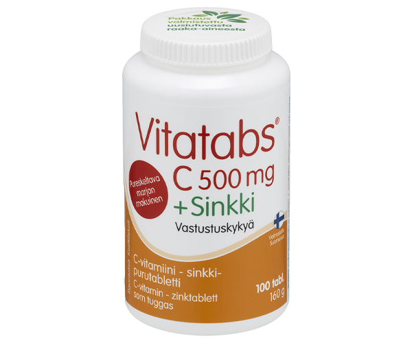 Vitatabs C 500 mg +Sinkki 100 tabl